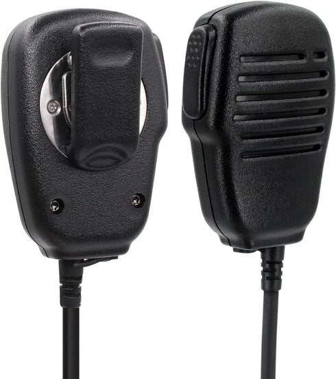 Hm-186ls Small Speaker Microphone, Compatible for Icom ID-31A ID-51A ID-52A, 3.5mm Audio Jack, 2-pin Connector