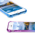 GeekZone iPhone 8 Plus/7 Plus Case, Colorful Shock Absorption Technology with Hard Back Panel (Bluepurple)