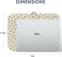 BBIQI 15-15.6 Inch 15 Inch) Puffy Laptop Sleeve Cute Quilted Laptop Protective Case Padded Floral Computer Sleeve