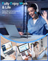 ZEXMTE 5.4 USB Bluetooth Adapter for PC, Long Range Bluetooth Adapter with High Gain Antenna, Plug & Play for Windows.