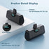 Mini Portable Power Bank for iPhone, 5200mAh External Battery, 20W PD Fast Charging for iPhone 14 Pro