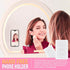 CMZZ Double Sided Silicone Suction Phone Holder Mount, Silicon Accessory for iPhone and Android, Hands-Free Mirror