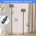 suptek 63.9" 360Swivel, 53.7-63.9inch, PR001FL Exdentable Projector Stand Height Adjustable Mini Projector Mount