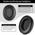 Replacement Ear Pad Cushions for Sony WH-XB910N Wireless Bluetooth Noise Cancelling Headphones (Black)