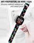 Sport Band for Versa 4/Versa 3/Sense 2, Elastic Replacement Wristbands Strap for Men and Women Smart Watch