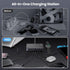 200W USB C Charger Block, GaN III 8-Ports Charging Station Hub + PD 65W Laptop Charger for MacBook, iPhone 16/15, Black