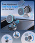 ILOUYU [15W 120+ LB 2800gf 360 17 16 15 14 13 12 iPhone Car Mount Charger Fast Wireless Charging, Strongest Suction