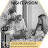 HRHIKG 1.3in 1080P Body Camera Mini Bodycam, Portable Cameras Wearable Personal Camcorder with Screen, HD Night Vision