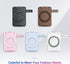 PROfezzion Magnetic Wallet Card Holder for MagSafe, RFID Blocking Hard Shell for iPhone 15 14 13 12 Plus Max