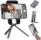 CAMOLO GEEK Magnetic Phone Tripod Stand Selfie Stick, MG-04 Foldable Lightweight Portable Travel Mount