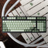 mintcaps Matcha Green PBT Keycaps Set 124 Keys Custom Cute XDA Profile Dye-Sublimation for 60% 65% 70% 75% 100%