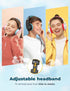 iClever HS19 Kids Headphones - Over-Ear, Volume Limiter 85/94dB, Foldable, Shareport, Wired for iPad/Travel (Black)
