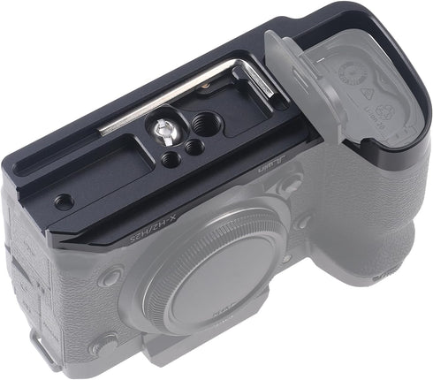 FocusFoto X-H2/X-H2S Quick Release Baseplate QR Plate Mount for Fujifilm Fuji Mirrorless Camera, Compatible