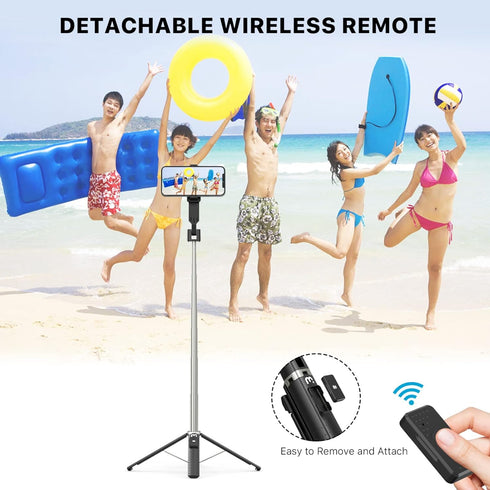 M MYBAT PRO 4 1 MYBAT PRO Selfie Stick Tripod with Remote, in Extendable Portable Bluetooth Selfie Stick & Phone Tripod