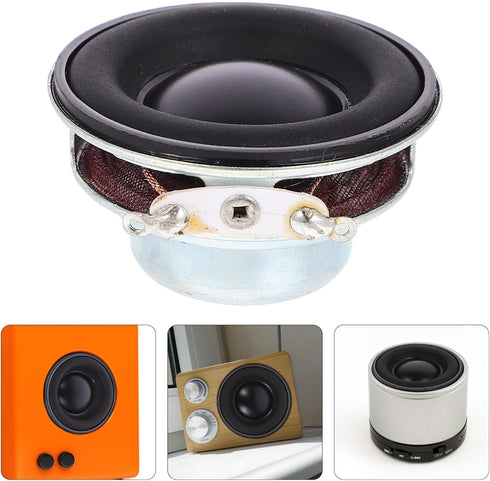Healifty 4 Ohm 5W Full Range Mini DIY Audio Subwoofer Loudspeaker for Home Car Audio Speakers