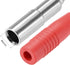 uxcell 4mm Speaker Female Banana Plugs Jack Socket Connectors 10A Red Black (2pcs)