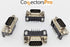 Connectors Pro Db9 Male Right Angle PCB Mount Connector, 90 Degree D-Sub, 10-Pack by PC Accessories