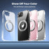 Gyizho 360Ring 16E/17E 2X 16E/17E 6.1", Stand for iPhone Case with Screen Protector,Fit for MagSafe, Anti-Yellowing