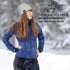 Wireless Beanie Headphone Hat for Women, Winter Knit Cap with Built-in Stereo Speakers Mic for Outdoors Sports Running