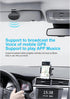 Hands-Free Bluetooth for Cell Phone Car Kit, Bluetooth 5.0 Car Speaker with CVC8.0 Double Noise Reduction Technology,