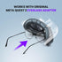 Alpatronix Cooling Facial Interface for Meta Oculus Quest 2, 2 Cooling Liquid Gel Soft Face Pads