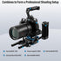 SIRUI Camera Lens Support, Universal 15mm Rail Telephoto Long Lens Support Bracket for DSLR Camera Shoulder Rig