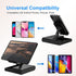 DOSS Cell Phone Stand with Wireless Bluetooth Speaker, 15W Wireless Charger, 4-in-1 Function, Adjustable Phone Holder