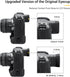 EOS R3 Eye Cup Eyecup, Extended Long Soft Eyecup for Canon R3 Mirrorless Camera, Comfortable for Eyeglass Wearers