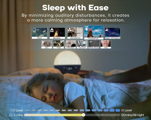 MOMILLA Sunrise Alarm Clock with Bluetooth Speaker, White Noise Sound Machine, Alarm Clocks for Heavy Sleepers