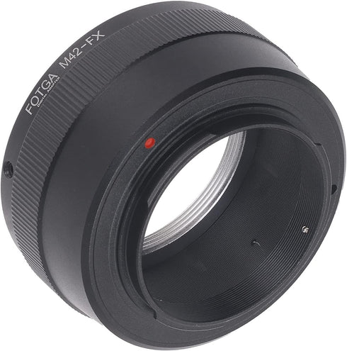 FocusFoto M42-FX M42 42mm X-H2,X-H2S,X-T5,X-T4,X-T3,X-E4,X-T200,X-T100,X-T30 II,X-T20,X-Pro3,X-Pro2,X-S10 Adapter