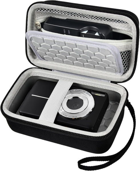 Comecase Digital Camera Carrying Case, Compatible with CAMKORY/VAHOIALD/Canon PowerShot G7X, Small Storage Bag