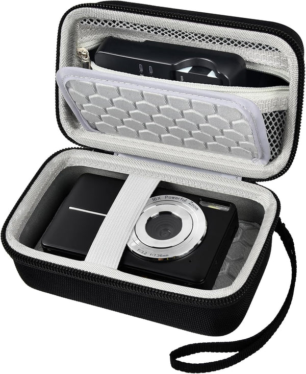 Comecase Digital Camera Carrying Case, Compatible with CAMKORY/VAHOIALD/Canon PowerShot G7X, Small Storage Bag