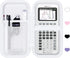 Hard Case for Texas Instruments TI-84 Plus CE/TI-84 Plus/TI-Nspire CX II CAS/TI-83 Plus Graphing Calculators (White)