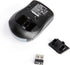 Amazon Basics 2.4 GHz Wireless Optical Mouse - Sleek Silver Design