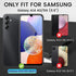 4 Pack Screen Protector for Samsung Galaxy A14 5G with 4 Pack Camera Lens Protector, Full Coverage Tempered Glass Film Anti-Fingerprint Case Friendly Bubble Free