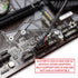 LINKUP Internal 3.1 10G Gen 2 20-Pin A-Key Male Connector w/USB 2.0 Header to USB 3.0 Extension Cable