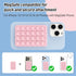 OPOM Magnetic Suction Phone Mount for MagSafe Case,Silicone Sticky Phone Grip Holder for iPhone,Removable Hands-Free