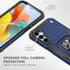 Galaxy A25 5G Case, Military Grade Built-in Kickstand with Holster Armor Heavy Duty Shockproof Cover for Samsung Galaxy