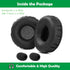 Premium Replacement Earpads for Logitech PC 960 Stereo Headset, Soft Protein Leather & Memory Foam
