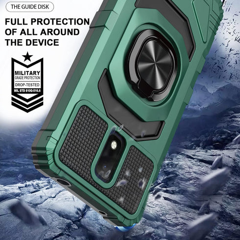 Ailiber Case for AT&T Calypso/U318AA, Cricket Icon/U304, Vision 2 U304AC with Screen Protector, Military-Grade Rotate