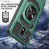Ailiber Case for AT&T Calypso/U318AA, Cricket Icon/U304, Vision 2 U304AC with Screen Protector, Military-Grade Rotate