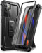 Dexnor for Samsung Galaxy S21+ Case, Heavy Duty Military Grade Protection with Built-in Screen Protector, Black