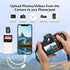 MaxRenard SD Card Reader for iPhone,Dual-Port Micro SD Card Reader USB C & L,Micro SD Card Adapter,Digital Camera