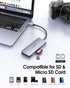 LENTION USB C Hub with 4K HDMI - 3 USB 3.0, SD/Micro SD Card Reader for MacBook Pro & Air