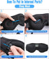 MUSICOZY Bluetooth 5.2 Module & Speakers for 3D Sleep Headphones Eye Mask with Charging Cable