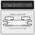 5" 20mm 20 20mm Tackform Long Ball and Socket Arm DuraLock Series Carbon Fiber Arm | Dual Sockets with Optional