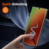 LYWHL 2 Pack for Samsung Galaxy S24 Ultra Privacy Screen Protector, Matte Gradient Colorful Anti-Blue Light Anti-Spy