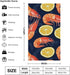 Generic Lobster Print Backdrop Background for Photography Photo Backdrop Curtain for Party Portraits