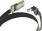 FFC Micro USB FPV Flat Slim Thin Ribbon FPC Cable Black 90 Degree to Standard USB A for Charging and Sync (40CM)