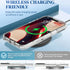 OOK 17 Clear Floral case for iPhone Case, Cute Sunflower Floral Blooms DesignSoft TPU Bumper Hard PC Shockproof